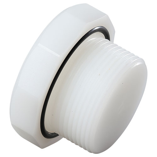 PE natural blind plug, 10-sided, FDA compliant
