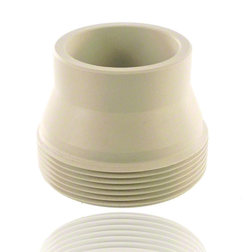 Screw section in PP, Conical on the outside