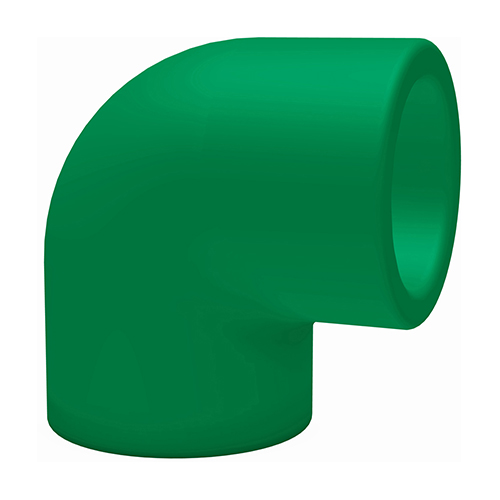 PP-RCT elbow 90&deg; green