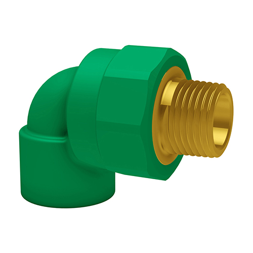 adapter elbow 90&deg; male thread conical