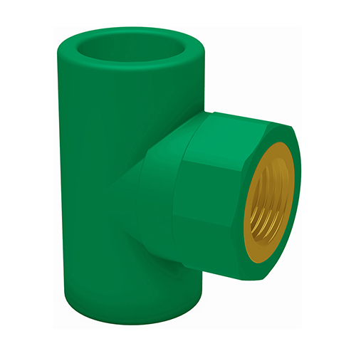 adapter tee 90&deg; female thread-cylindric