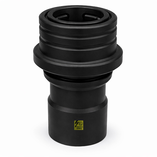 Electrically Conductive PE Dry Disconnect Coupling, Female Coupler with Butt Weld End