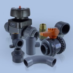 ABS
PIPE SYSTEMS: ABS pipes, molded parts and
valves for the&nbsp; 
refrigeration and 
compressed air technology