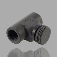 NEEDLE VALVES
MADE of
PE, PVC U, PVC C, PP, PVDF..: Fittings
for fine adjustment 
of
flow rates