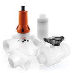 PVDF
PIPE SYSTEMS : PVDF pipes, molded parts and
valves for
chemical engineering