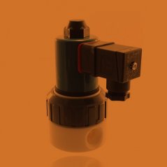 MAGNETIC VALVES: Magnetic valves
made of
PVC U, PP, PVDF and PTFE